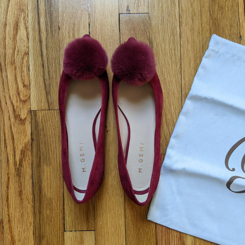 M. GEMI pointed toe flat